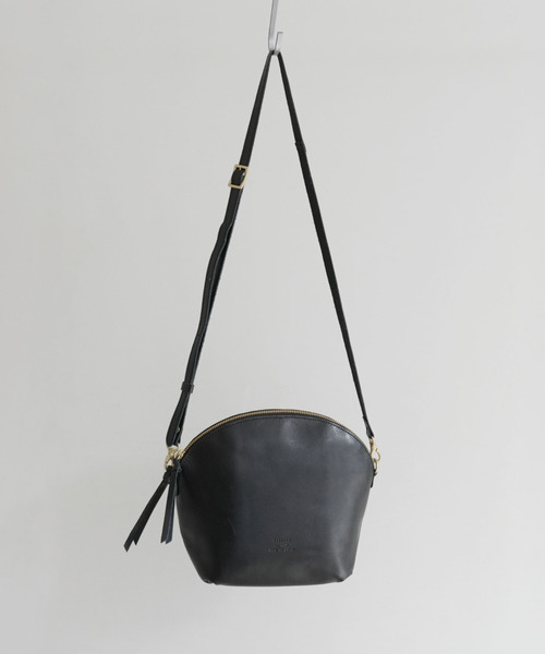 TIDEWAY(タイドウェイ)の「LIGHT LEATHER SHOULDER(ショルダーバッグ・レディース・ブラック/チョコ/キャメル/ブラウン/アッシュグレー・FREE)」の2枚目の写真