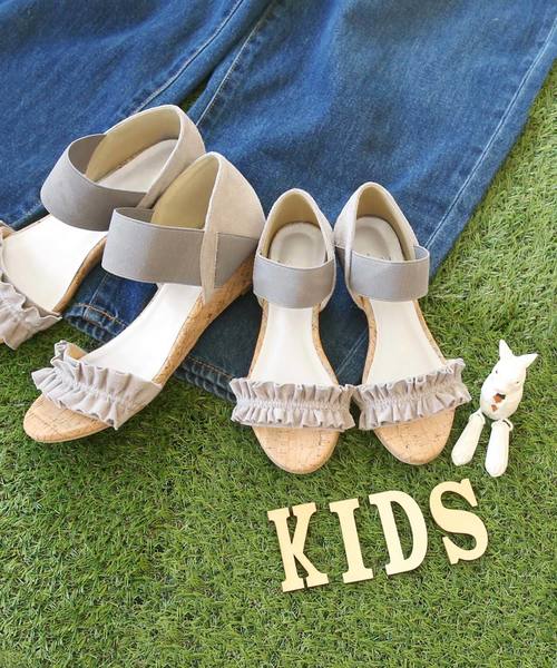 menue（メヌエ）の「コルク巻き ゴムストラップ キッズサンダル（サンダル・キッズ・グレー/マジェンタ/ブラック/イエロー/その他・18.0cm/17.0cm/19.0cm/21.0cm/16.0cm/20.0cm）」の7枚目の写真