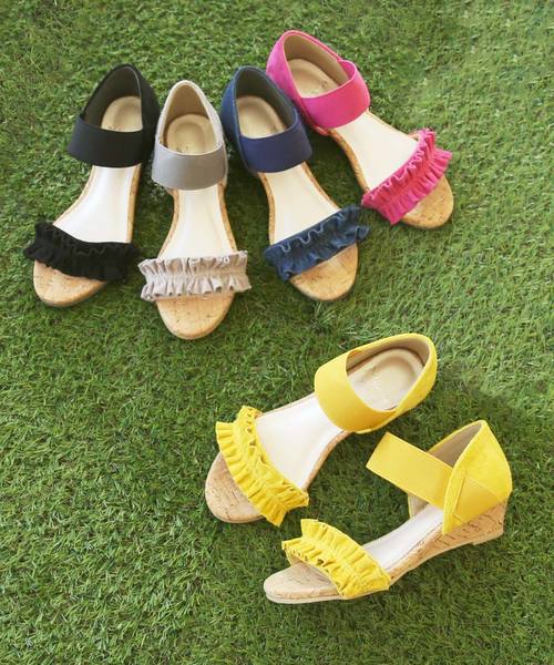 menue（メヌエ）の「コルク巻き ゴムストラップ キッズサンダル（サンダル・キッズ・グレー/マジェンタ/ブラック/イエロー/その他・18.0cm/17.0cm/19.0cm/21.0cm/16.0cm/20.0cm）」の20枚目の写真