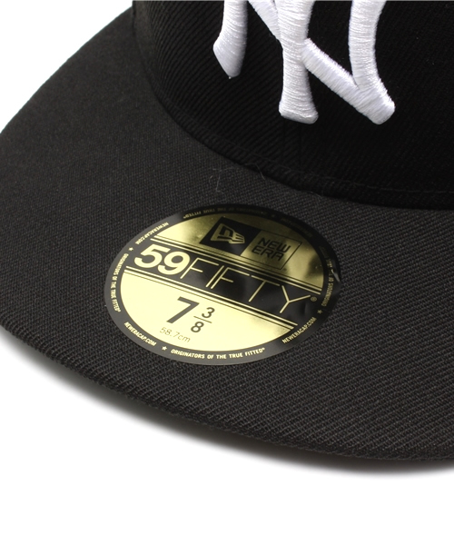 NEW ERA（ニューエラ）の「WEGO/59FIFTY NY YANKEES（キャップ・メンズ・ブラック・MEDIUM/SMALL/LARGE）」の6枚目の写真