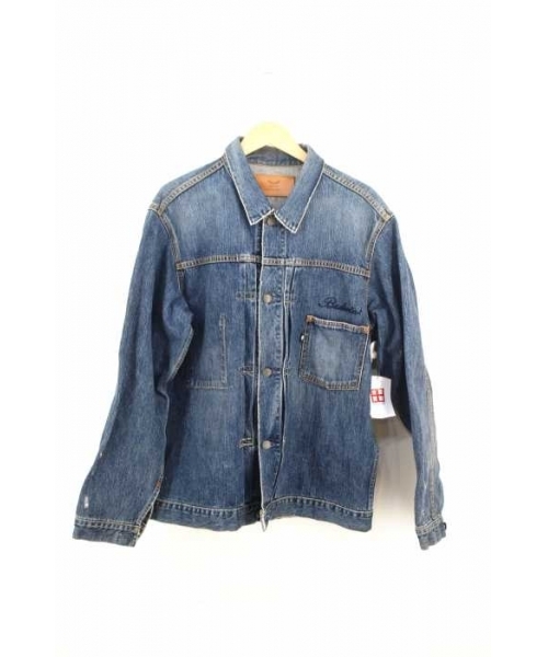 ブランド古着】シンチバックチェーンステッチデニムジャケット（デニム