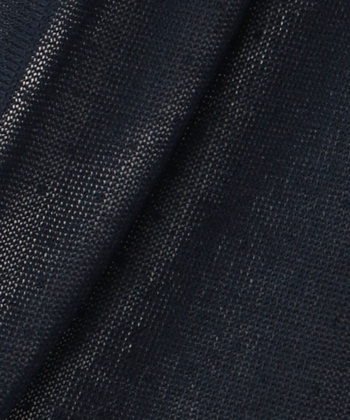 Petit Honfleur（プチオンフルール）の「【WASHABLE・麻シリーズ】ロングカーディガン（カーディガン/ボレロ・レディース・ベージュ/ネイビー・M size/L size）」の9枚目の写真