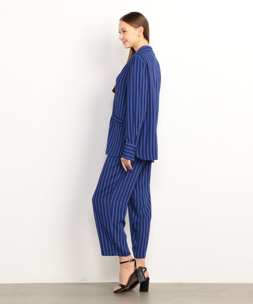 ARMANI EXCHANGE(アルマーニエクスチェンジ)の「【A|Xアルマーニ エクスチェンジ】ストライプ柄シャツジャケット(シャツ/ブラウス・レディース・ブルー・SMALL/X-SMALL/MEDIUM)」の9枚目の写真