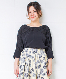 mystic | レース切替プルオーバー(シャツ/ブラウス)