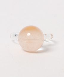 【JANE D’ARENSBOURG】ORB GLASS RING