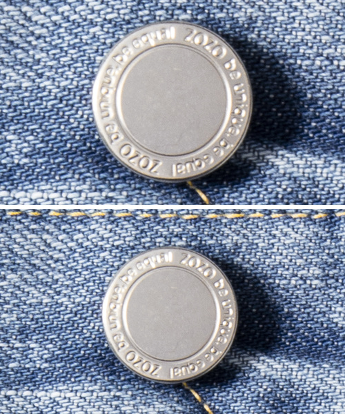 ZOZO（ゾゾ）の「ストレートデニムパンツ［WOMEN］（デニムパンツ・レディース・ダークインディゴブルー/ライトインディゴブルー/インディゴブルー/ワンウォッシュ・マルチサイズ）」の15枚目の写真