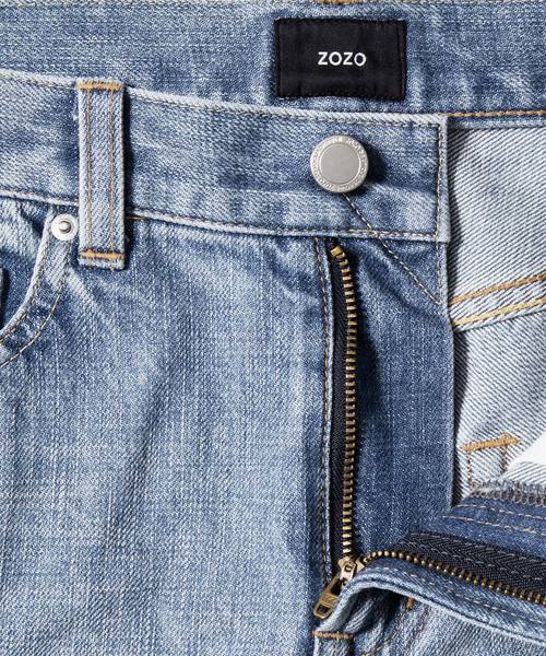 ZOZO（ゾゾ）の「ストレートデニムパンツ［WOMEN］（デニムパンツ・レディース・ダークインディゴブルー/ライトインディゴブルー/インディゴブルー/ワンウォッシュ・マルチサイズ）」の12枚目の写真