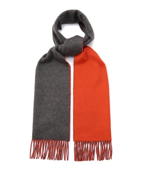 Johnstons カシミヤリバーシブルマフラー マフラー Estnation エストネーション 公式通販