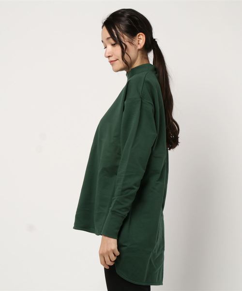 Traditional Weatherwear(トラディショナルウェザーウェア)の「BACK OPEN PULL OVER(Tシャツ/カットソー・レディース・ブラック/オフホワイト/トップグレー/グリーン・S)」の6枚目の写真