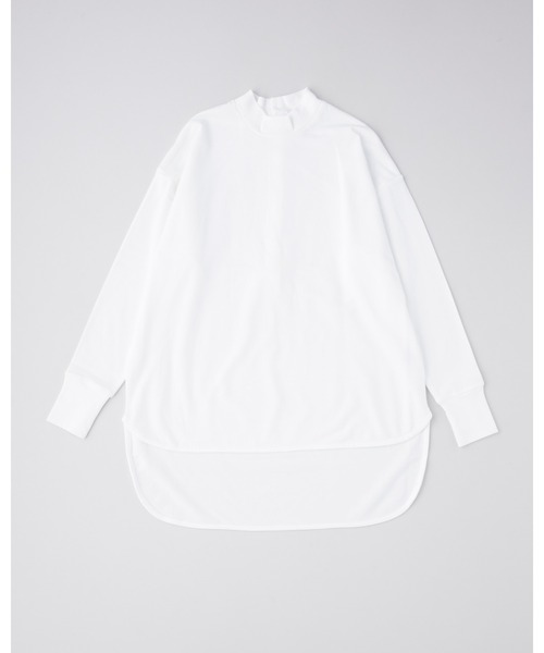 Traditional Weatherwear(トラディショナルウェザーウェア)の「BACK OPEN PULL OVER(Tシャツ/カットソー・レディース・ブラック/オフホワイト/トップグレー/グリーン・S)」の15枚目の写真