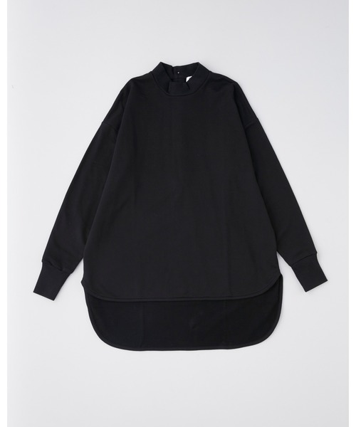 Traditional Weatherwear(トラディショナルウェザーウェア)の「BACK OPEN PULL OVER(Tシャツ/カットソー・レディース・ブラック/オフホワイト/トップグレー/グリーン・S)」の17枚目の写真
