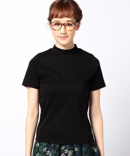 Another Edition（アナザーエディション）の「AE C プチハイネック T ◆（Tシャツ/カットソー・レディース・ブラック/ベージュ/ホワイト・フリー）」の9枚目の写真