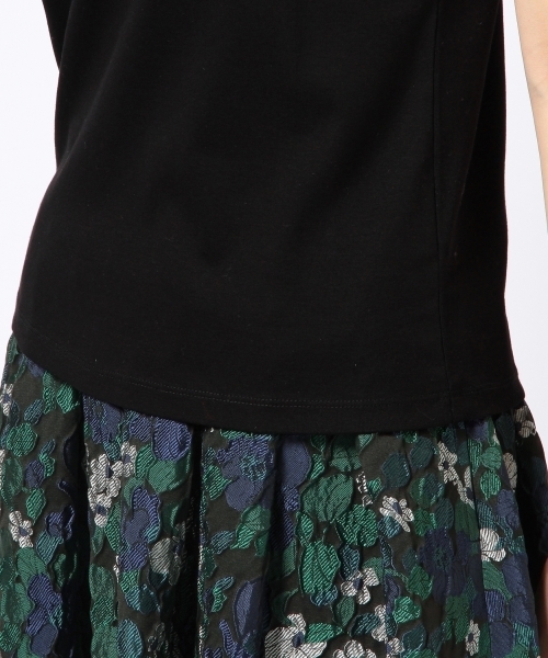 Another Edition（アナザーエディション）の「AE C プチハイネック T ◆（Tシャツ/カットソー・レディース・ブラック/ベージュ/ホワイト・フリー）」の6枚目の写真