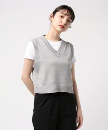 WEGO | WEGO/カラーニットベスト(ベスト)