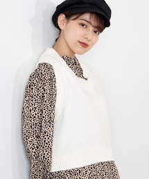 WEGO | WEGO/カラーニットベスト(ベスト)