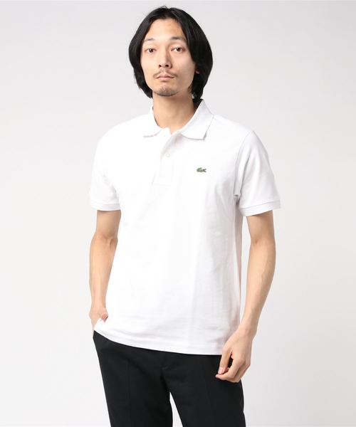 LACOSTE（ラコステ）の「【Lacoste/ラコステ】# 半袖ワンポイントポロシャツ CLASSIC PIQUE POLO　L1212　L.12.12（ポロシャツ・メンズ・ホワイト/ネイビー/ブラック/ベージュ・4/3/2/5/6）」の22枚目の写真