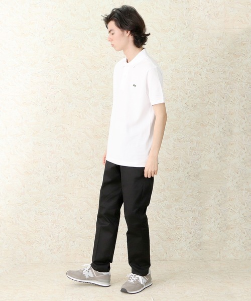 LACOSTE（ラコステ）の「【Lacoste/ラコステ】# 半袖ワンポイントポロシャツ CLASSIC PIQUE POLO　L1212　L.12.12（ポロシャツ・メンズ・ホワイト/ネイビー/ブラック/ベージュ・4/3/2/5/6）」の6枚目の写真