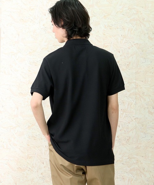 LACOSTE（ラコステ）の「【Lacoste/ラコステ】# 半袖ワンポイントポロシャツ CLASSIC PIQUE POLO　L1212　L.12.12（ポロシャツ・メンズ・ホワイト/ネイビー/ブラック/ベージュ・4/3/2/5/6）」の10枚目の写真