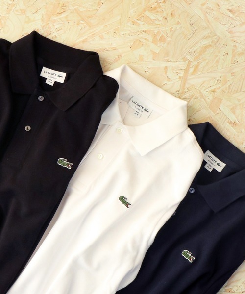 LACOSTE（ラコステ）の「【Lacoste/ラコステ】# 半袖ワンポイントポロシャツ CLASSIC PIQUE POLO　L1212　L.12.12（ポロシャツ・メンズ・ホワイト/ネイビー/ブラック/ベージュ・4/3/2/5/6）」の21枚目の写真