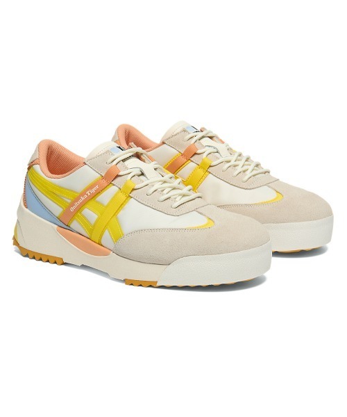 Onitsuka Tiger（オニツカタイガー）の「DELEGATION EX / デレゲーション イーエックス（スニーカー・レディース・イエロー/ホワイト/ブルー/ホワイト系その他/グリーン系その他/ブルー系その他・23/24/22.5/23.5/27/28/24.5/27.5/26.5/25/26/25.5/28.5/29）」の13枚目の写真