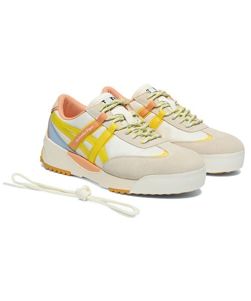 Onitsuka Tiger（オニツカタイガー）の「DELEGATION EX / デレゲーション イーエックス（スニーカー・レディース・イエロー/ホワイト/ブルー/ホワイト系その他/グリーン系その他/ブルー系その他・23/24/22.5/23.5/27/28/24.5/27.5/26.5/25/26/25.5/28.5/29）」の14枚目の写真