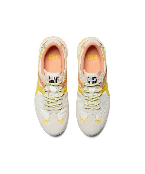 Onitsuka Tiger（オニツカタイガー）の「DELEGATION EX / デレゲーション イーエックス（スニーカー・レディース・イエロー/ホワイト/ブルー/ホワイト系その他/グリーン系その他/ブルー系その他・23/24/22.5/23.5/27/28/24.5/27.5/26.5/25/26/25.5/28.5/29）」の15枚目の写真