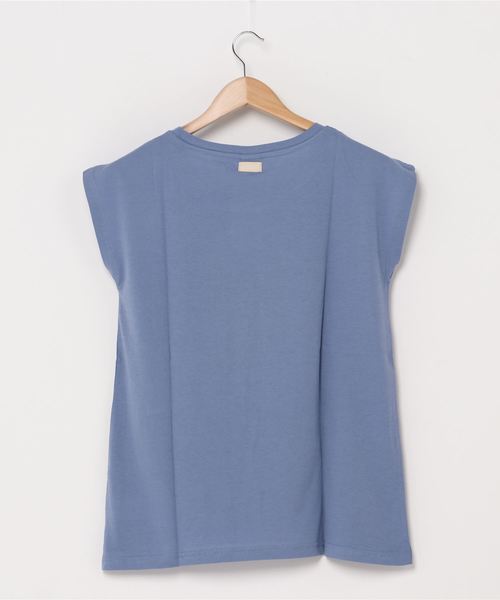 DIMENSIONE danza（ディメンシオーネ ダンツァ）の「ラメポケットTシャツ（Tシャツ/カットソー・レディース・レッド/イエロー/ホワイト/スカイブルー・SMALL/MEDIUM/X-SMALL）」の5枚目の写真