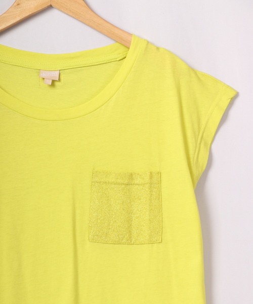 DIMENSIONE danza（ディメンシオーネ ダンツァ）の「ラメポケットTシャツ（Tシャツ/カットソー・レディース・レッド/イエロー/ホワイト/スカイブルー・SMALL/MEDIUM/X-SMALL）」の16枚目の写真