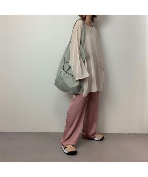 CFT.(シフト)の「CFT. Matt satin tack PT (マットサテンタックパンツ)(その他パンツ・レディース・アイボリー/ミント/ブルー/ピンク・FREE)」の14枚目の写真