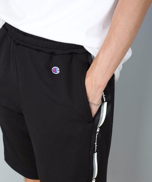 Champion(チャンピオン)の「【CHAMPION/チャンピオン】サイドテープショーツ C3-RS504 吸汗・速乾性 COOLで快適な状態を保つ「C VAPOR」を採用(スウェットパンツ・メンズ・グレー/ブラック/レッド/ブルー・MEDIUM/LARGE/X-LARGE)」の14枚目の写真