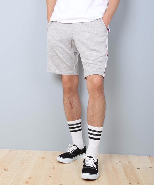 Champion(チャンピオン)の「【CHAMPION/チャンピオン】サイドテープショーツ C3-RS504 吸汗・速乾性 COOLで快適な状態を保つ「C VAPOR」を採用(スウェットパンツ・メンズ・グレー/ブラック/レッド/ブルー・MEDIUM/LARGE/X-LARGE)」の15枚目の写真