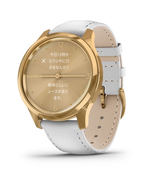 【美品】Garmin ガミン Vivomove Luxe (6774) vívomove Luxe | スマートウォッチ | Garmin 日本