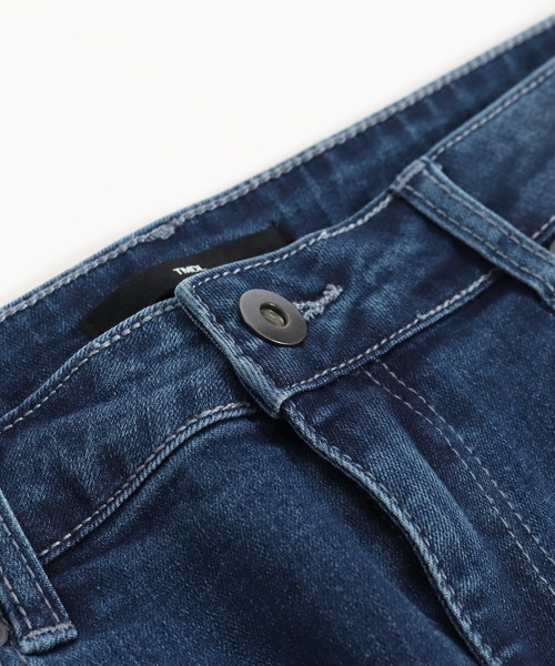 CAMBIO（カンビオ）の「mp8213-Stretch Damage Denim Skinny Rib Pants パンツ（デニムパンツ・メンズ・インディゴブルー・S/L/M）」の12枚目の写真