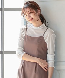 KOBE LETTUCE | ハイネックシアーメロウプルオーバー(シャツ/ブラウス)