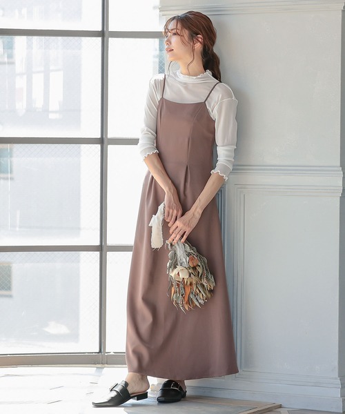 KOBE LETTUCE（コウベレタス）の「ハイネックシアーメロウプルオーバー（シャツ/ブラウス・レディース・ブラック/グレイッシュベージュ/オフホワイト/グリーン・FREE）」の12枚目の写真