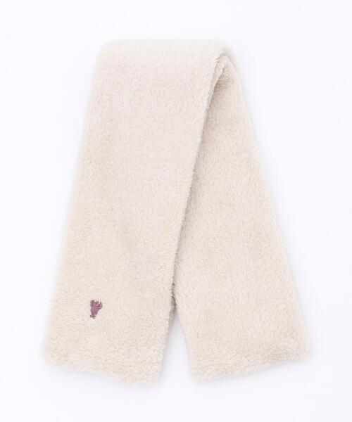 coen（コーエン）の「【WEB限定カラー】フリースマフラー#（マフラー・レディース・パープル/ブラック/オフホワイト/ベージュ・FREE）」の13枚目の写真