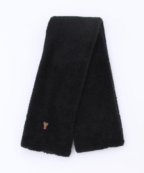 coen（コーエン）の「【WEB限定カラー】フリースマフラー#（マフラー・レディース・パープル/ブラック/オフホワイト/ベージュ・FREE）」の15枚目の写真