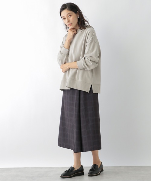 LEPSIM（レプシィム）の「デザインチェックワンピース　894089（ジャンパースカート・レディース・ブラウン/ライトグレー・LARGE/MEDIUM）」の22枚目の写真