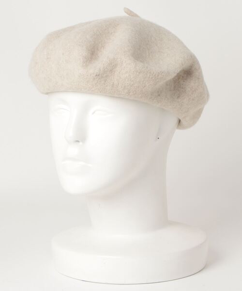 WC(ダブル シー)の「WC/カラーベレー帽(ハンチング/ベレー帽・レディース・ブラウン/ピンク/ベージュ/ブラック/ブラウン系その他・FREE)」の8枚目の写真