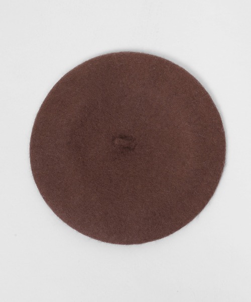 WC(ダブル シー)の「WC/カラーベレー帽(ハンチング/ベレー帽・レディース・ブラウン/ピンク/ベージュ/ブラック/ブラウン系その他・FREE)」の12枚目の写真