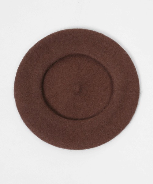 WC(ダブル シー)の「WC/カラーベレー帽(ハンチング/ベレー帽・レディース・ブラウン/ピンク/ベージュ/ブラック/ブラウン系その他・FREE)」の14枚目の写真