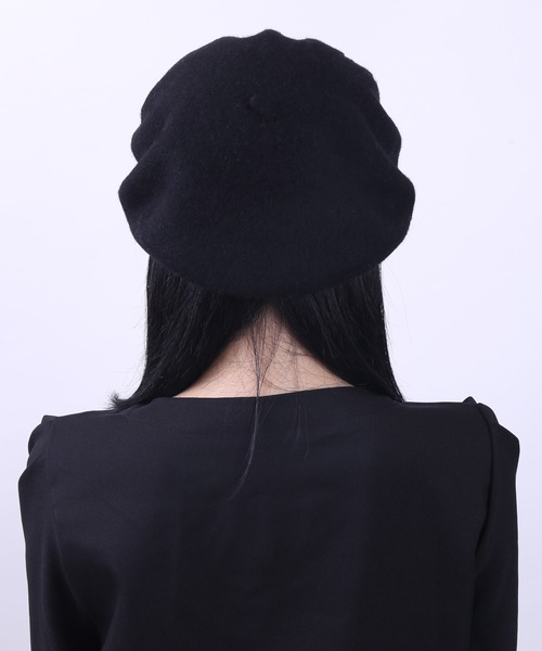 WC(ダブル シー)の「WC/カラーベレー帽(ハンチング/ベレー帽・レディース・ブラウン/ピンク/ベージュ/ブラック/ブラウン系その他・FREE)」の17枚目の写真