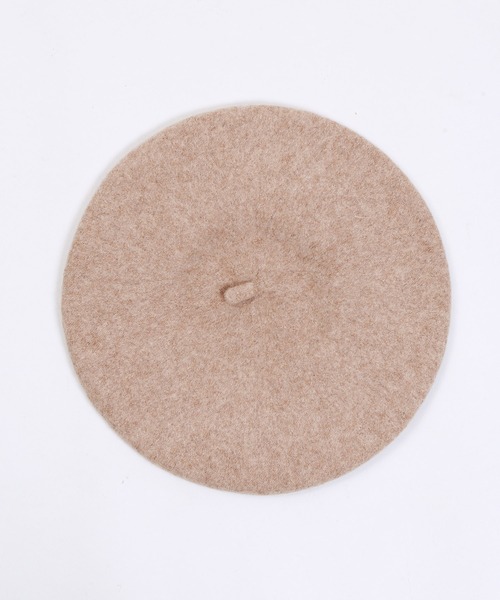 WC(ダブル シー)の「WC/カラーベレー帽(ハンチング/ベレー帽・レディース・ブラウン/ピンク/ベージュ/ブラック/ブラウン系その他・FREE)」の6枚目の写真