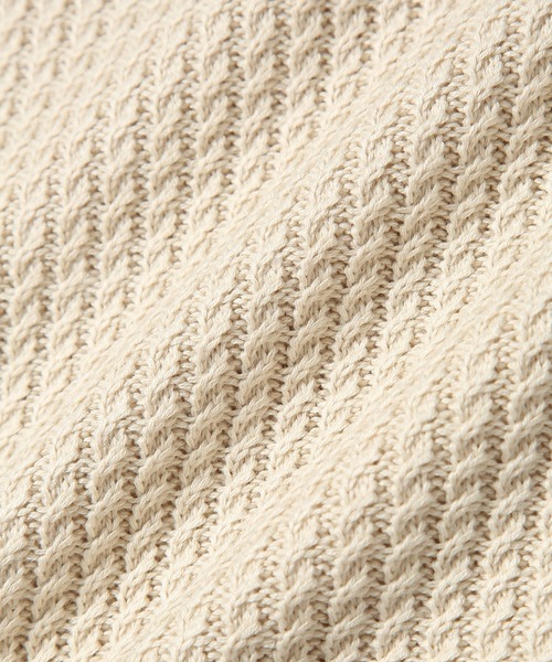 ADAM ET ROPE'（アダムエロペ）の「ハイネックルーズベスト（ニット/セーター・レディース・キナリ/ブラック/ネイビー・FREE）」の12枚目の写真