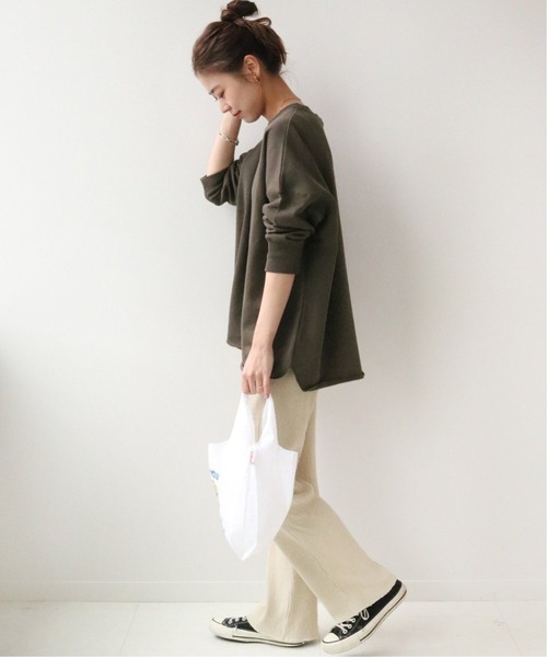 JOURNAL STANDARD relume（ジャーナルスタンダード　レリューム）の「オーバーサイズロングスウェット◆（スウェット・レディース・パープル/ブラウン/グレー/グレー系その他・FREE）」の22枚目の写真