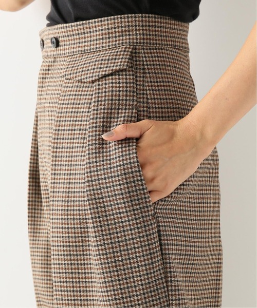 VERMEIL par iena(ヴェルメイユパーイエナ)の「ブルーフェイスガンクラブ タックスラックスパンツ◆(スラックス・レディース・ブラウン・36/38/40)」の7枚目の写真