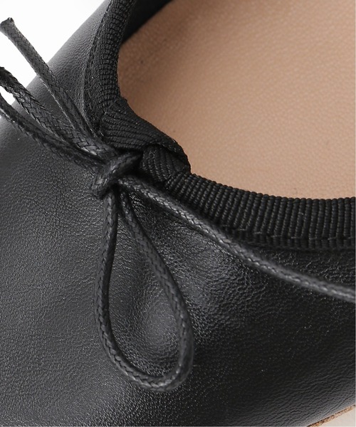 SLOBE IENA（スローブイエナ）の「【CHIAROSCURO/キアロスクーロ】SLOBE別注 バレエシューズ ◆（バレエシューズ・レディース・ホワイト/ゴールド/ベージュ/ブラック・38/39/37/36）」の12枚目の写真