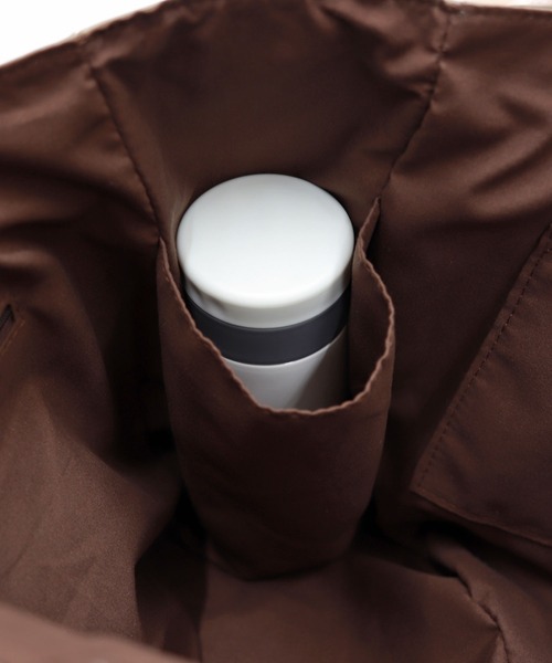 andme（アンドミー）の「合成皮革A4トートバッグ（トートバッグ・レディース・ブラック/グレー/キャメル・FREE）」の21枚目の写真