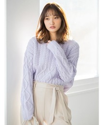 ケーブル切り替えニット