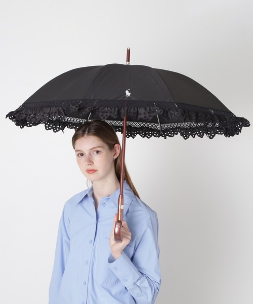 遮光 晴雨兼用日傘 長傘 エンブフリル（長傘）｜POLO RALPH LAUREN